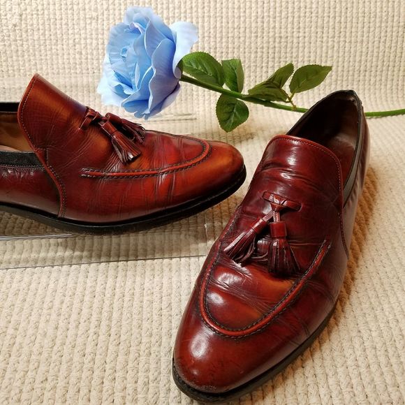 Allen Edmonds Other - Vtg Fire! Allen Edmonds 10.5 B Ethan Tassel Loafer
